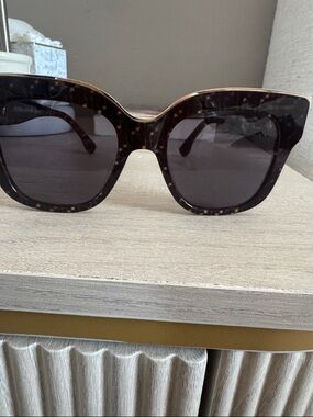 Fendi Tortoiseshell Cat-Eye Sunglasses - Brown
